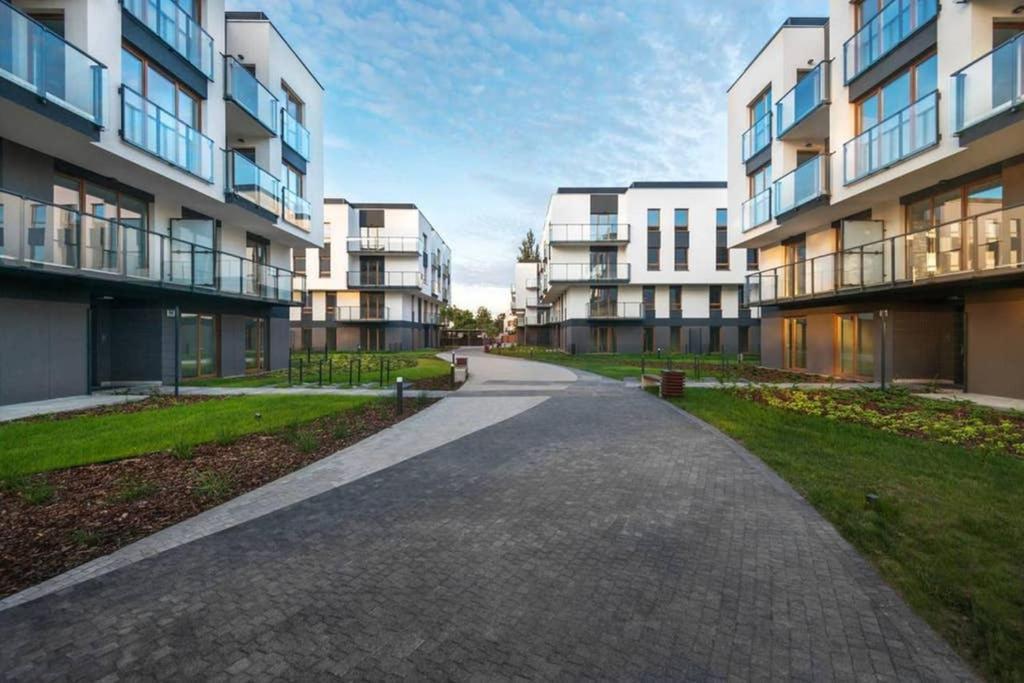 Marina Apartament Wrocław Buitenkant foto