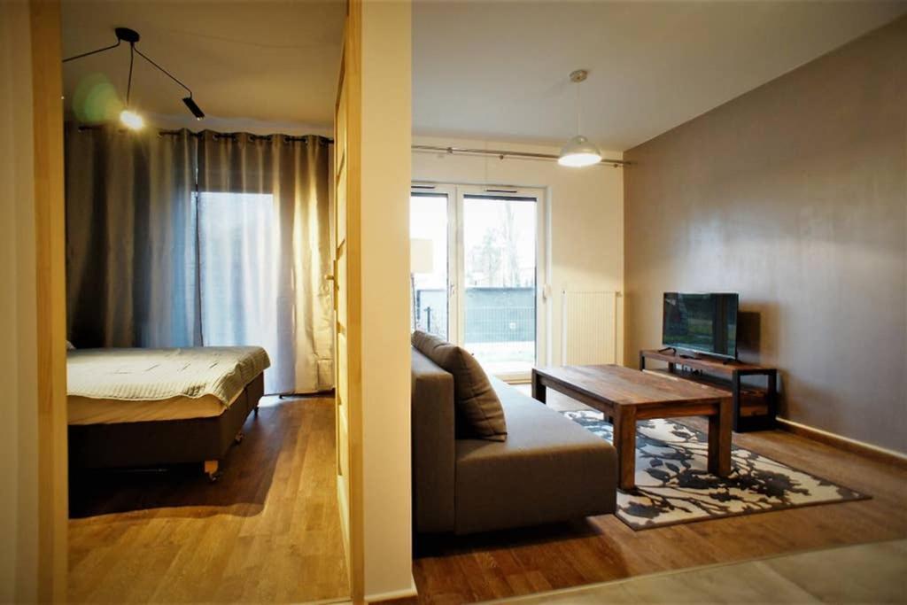 Marina Apartament Wrocław Buitenkant foto